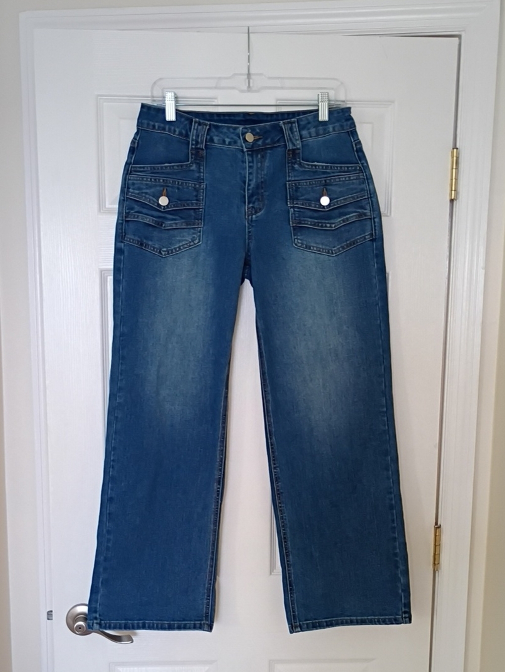 Max Jeans Classic Wide-Leg Women's Jeans, Size 8